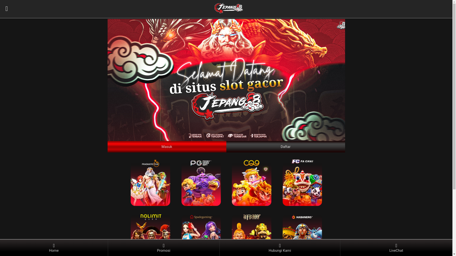 website screenshot of https://jepang88withkhr.pages.dev/