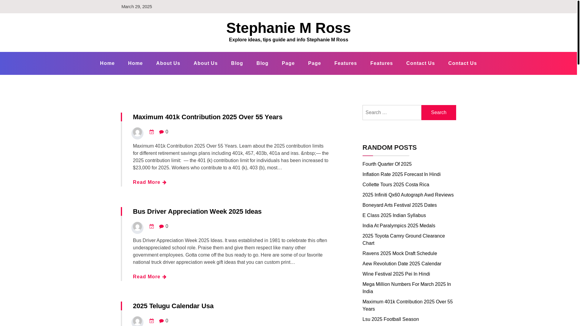 website screenshot of https://stephaniemrossa.pages.dev/
