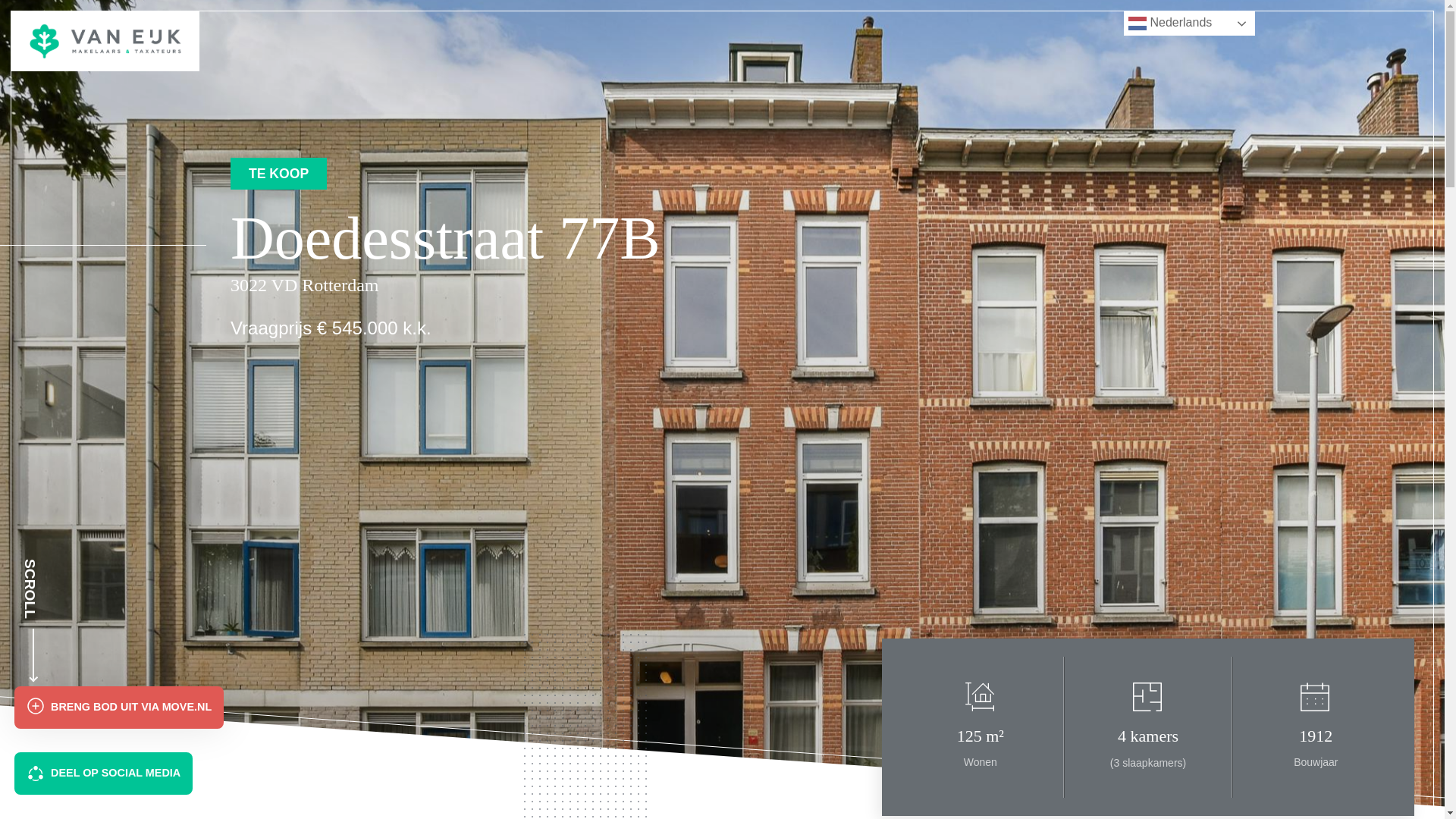 website screenshot of https://doedesstraat77brotterdam.nl/