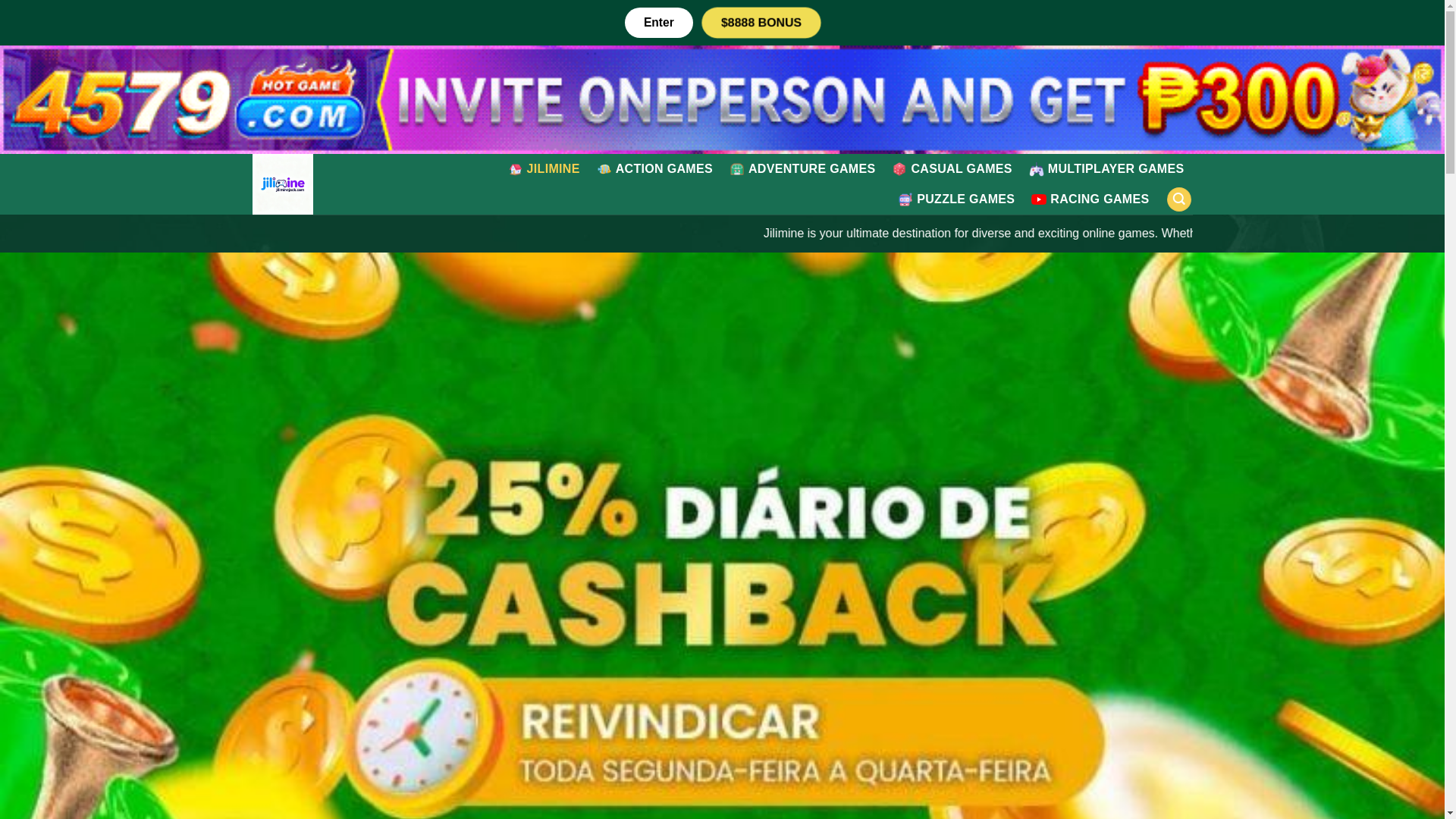 website screenshot of https://jiliminejack.com/