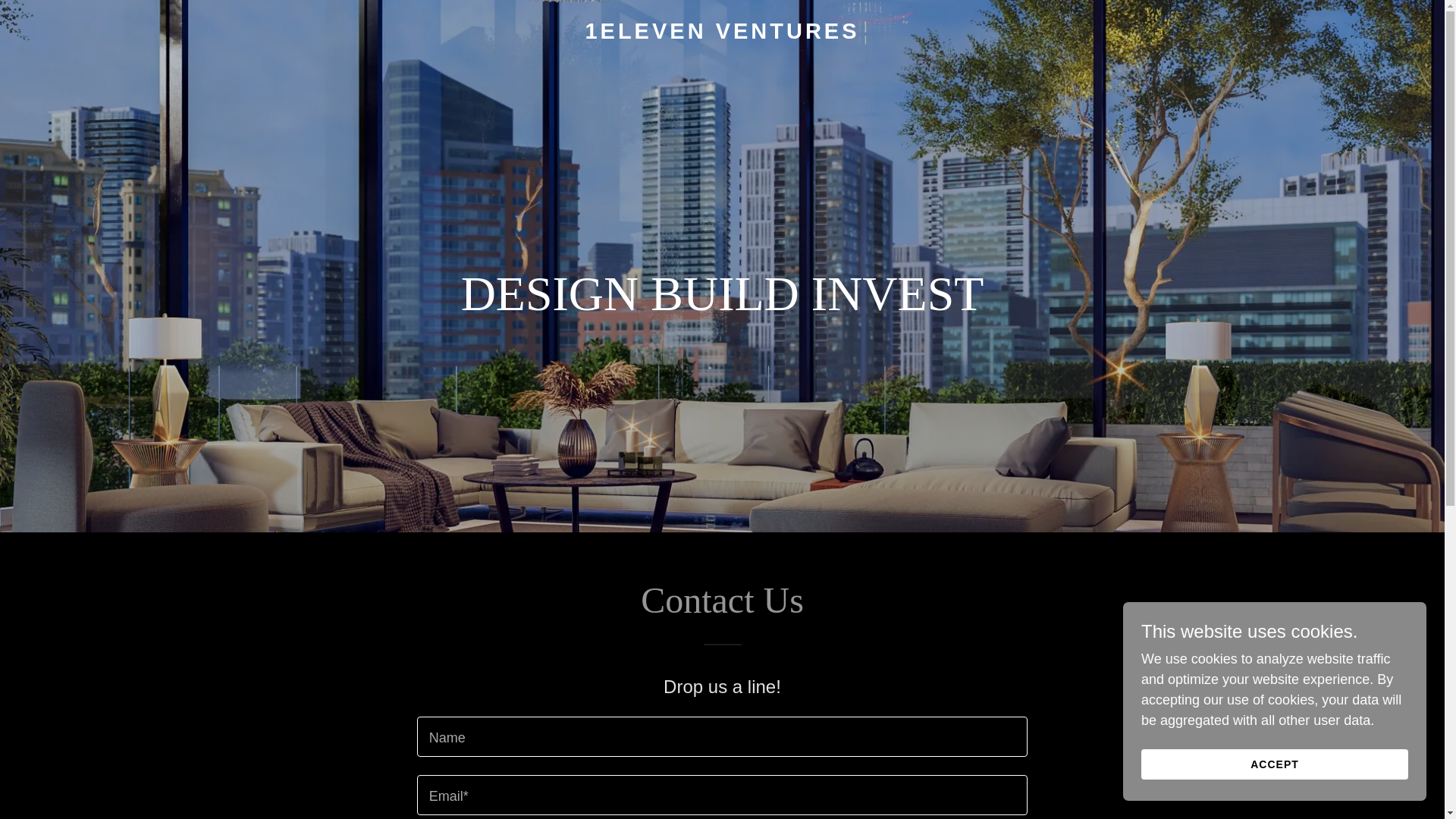 website screenshot of https://1elevenvc.com/