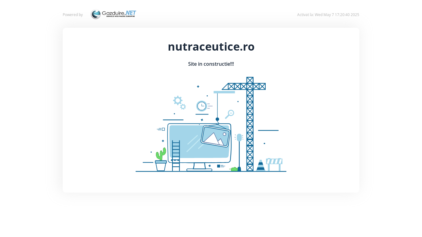 website screenshot of https://nutraceutice.ro/