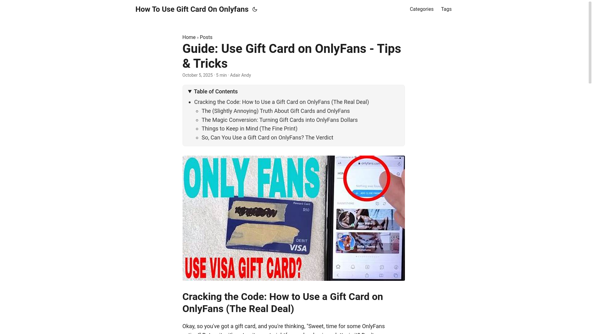 website screenshot of https://how-to-use-gift-card-on-onlyfans.pages.dev/