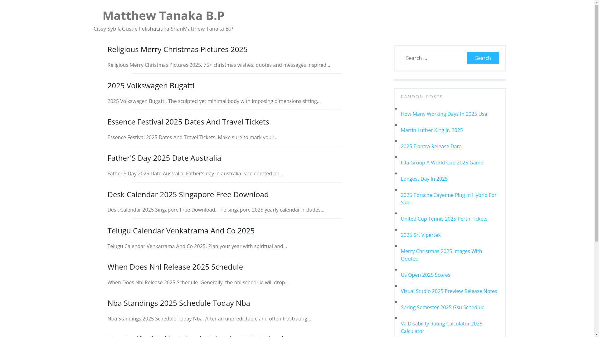 website screenshot of https://matthewtanakabp.pages.dev/