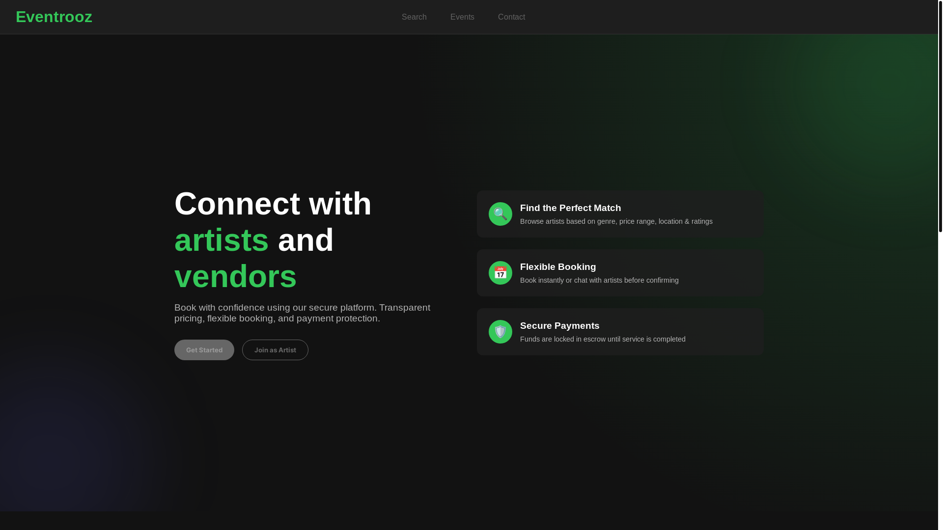 website screenshot of https://festune.me/