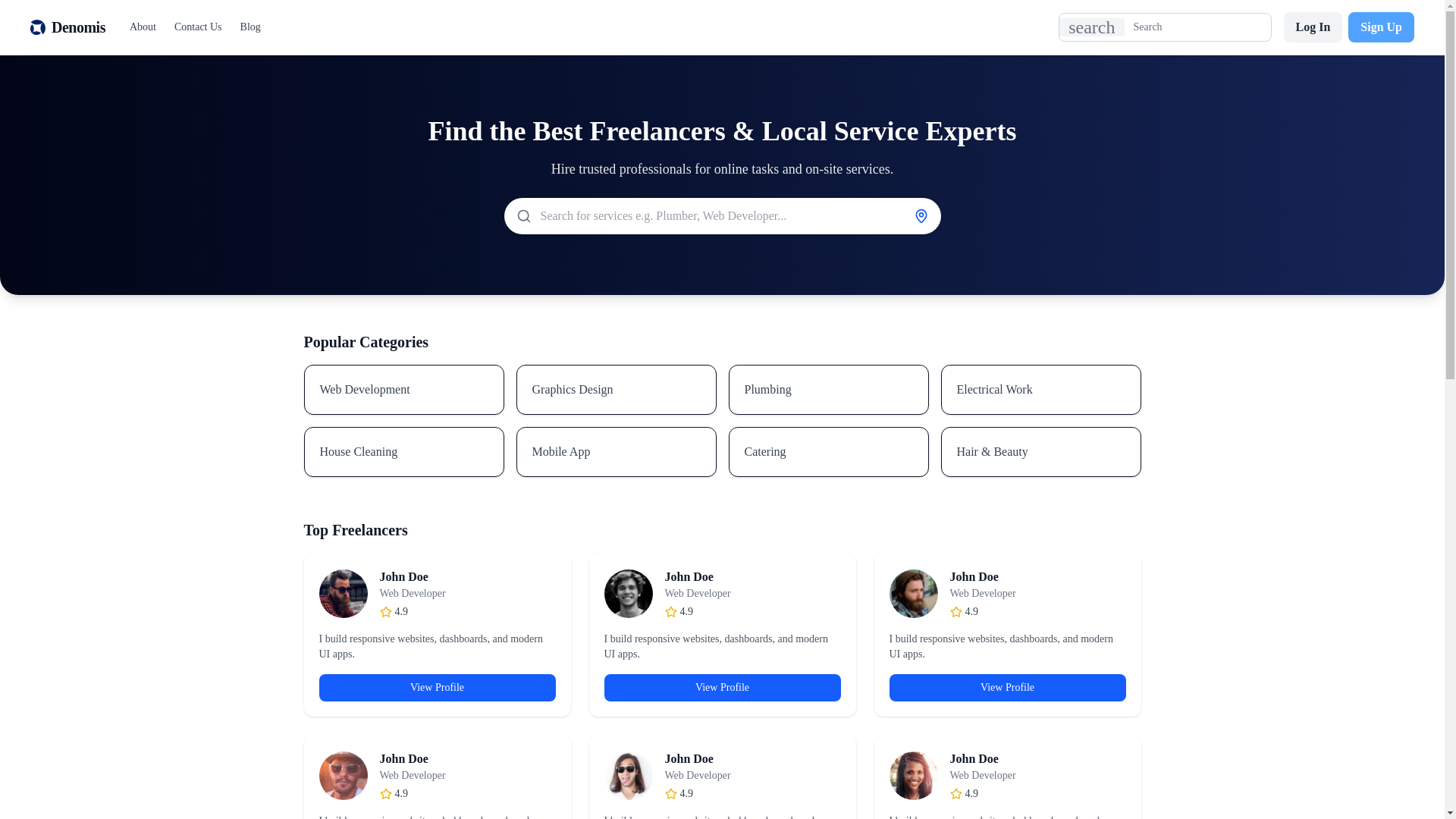 website screenshot of https://denomisluxury.com.ng/