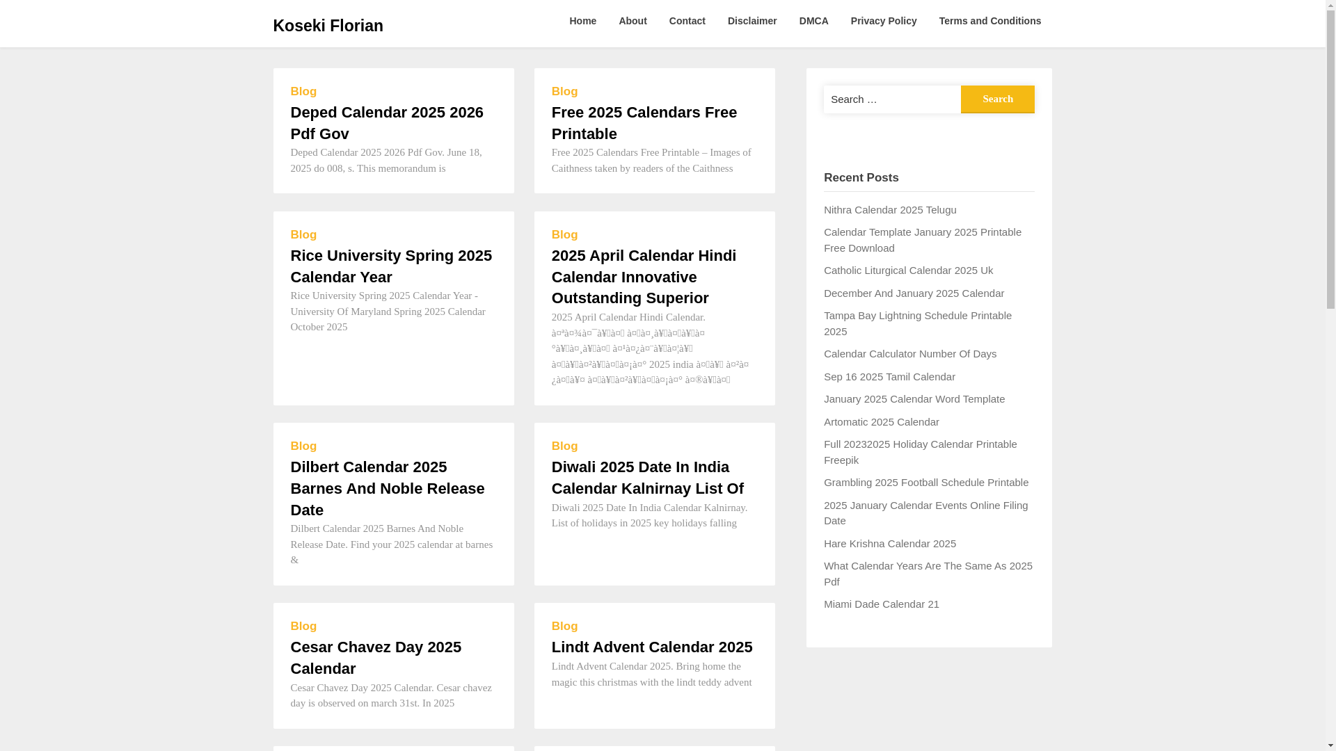 website screenshot of https://kosekiflorian.pages.dev/