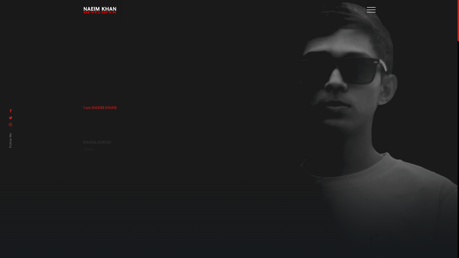 website screenshot of https://naeimkhan.pages.dev/