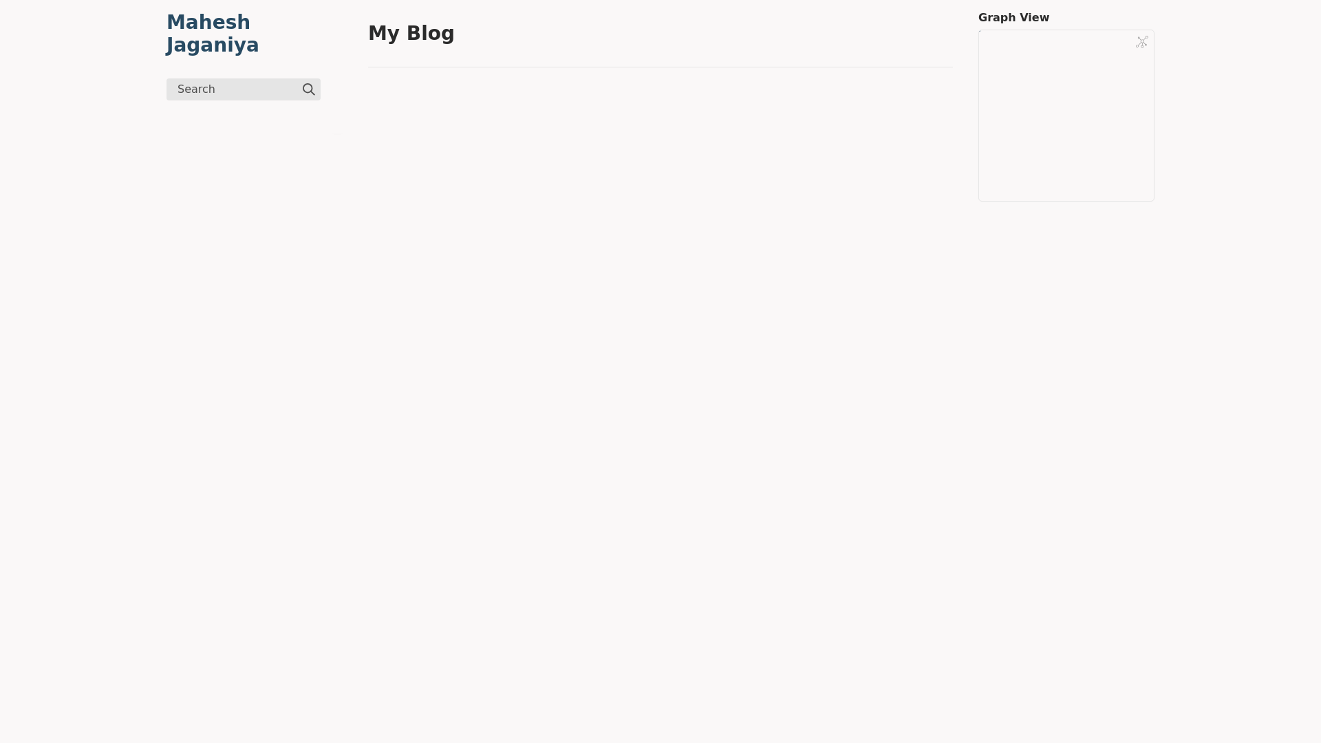 website screenshot of https://blog-maheshjaganiy-dev.pages.dev/