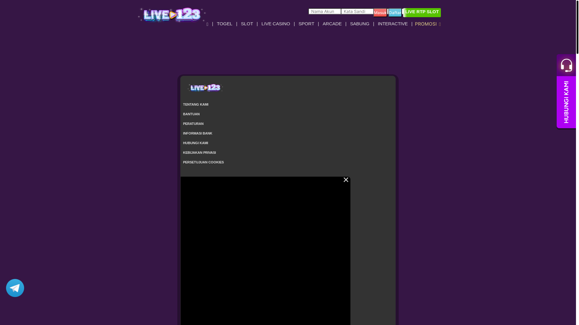 website screenshot of https://live123you7.com/