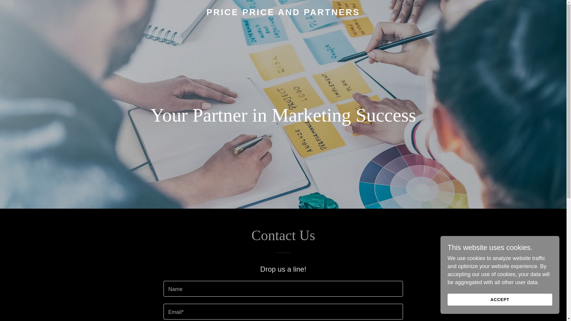 website screenshot of https://pricepriceandpartners.com/