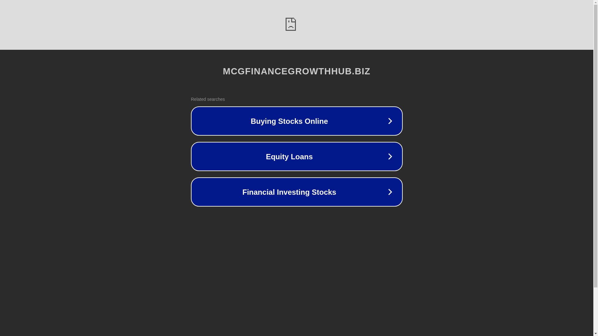 website screenshot of https://mcgfinancegrowthhub.biz/