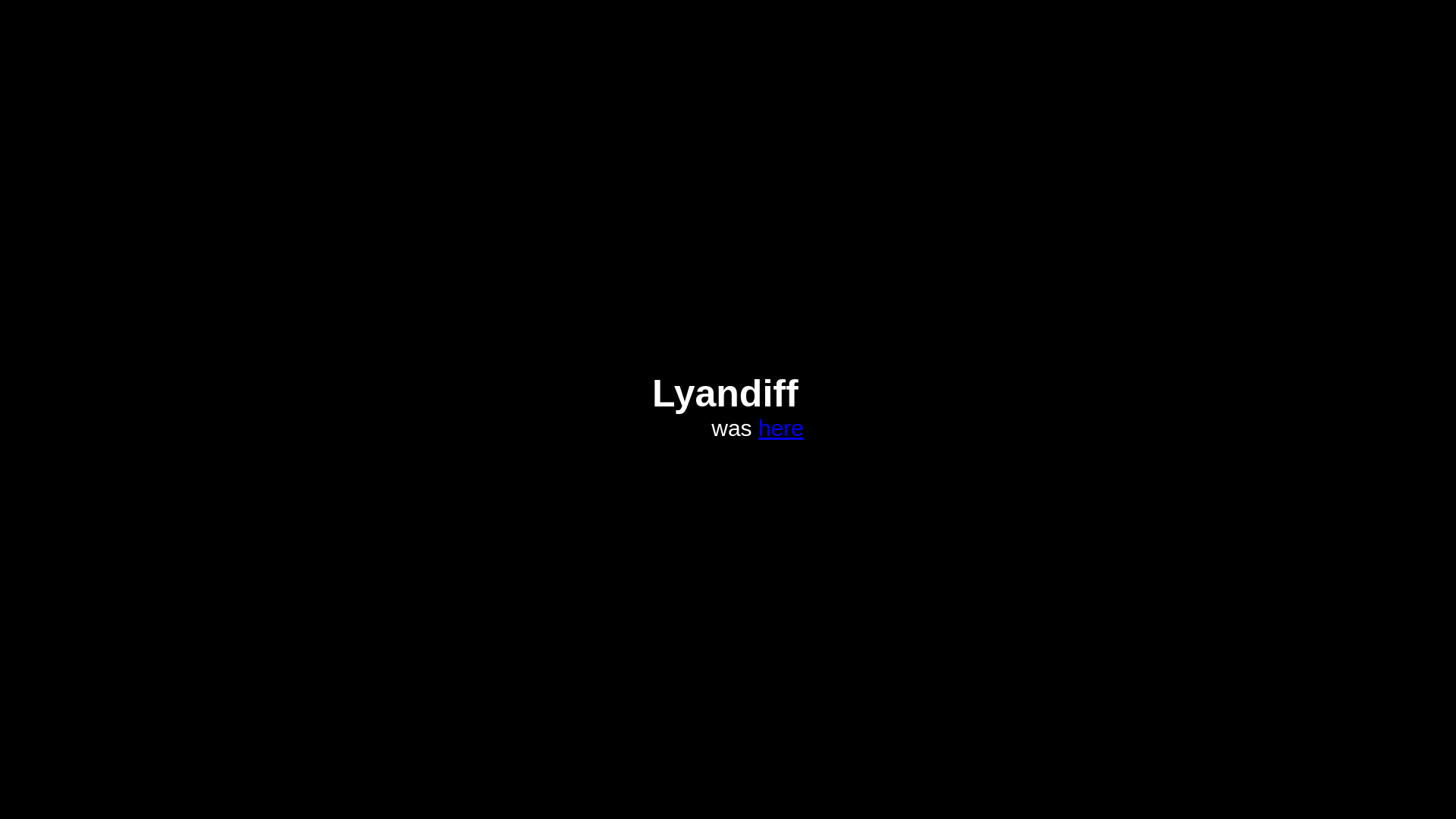 website screenshot of https://lyandiff.pages.dev/