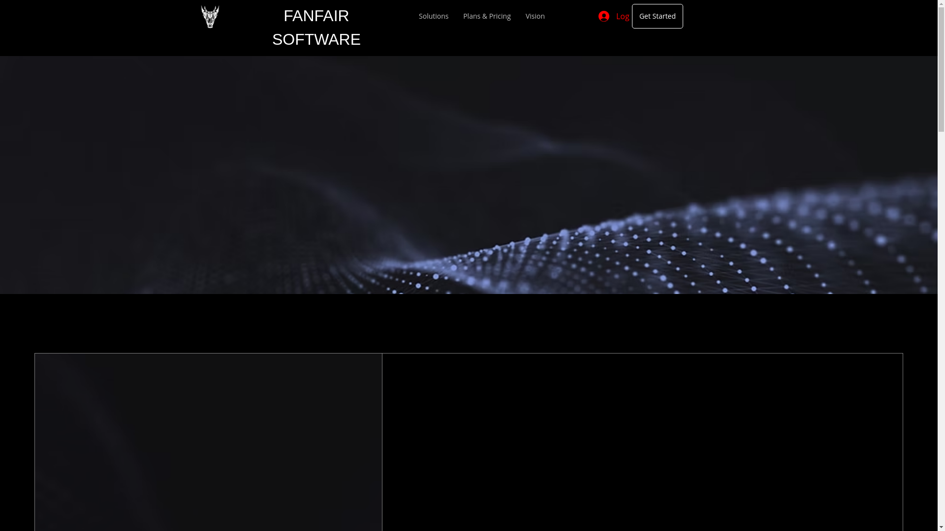website screenshot of https://fafnirsoftware.com/