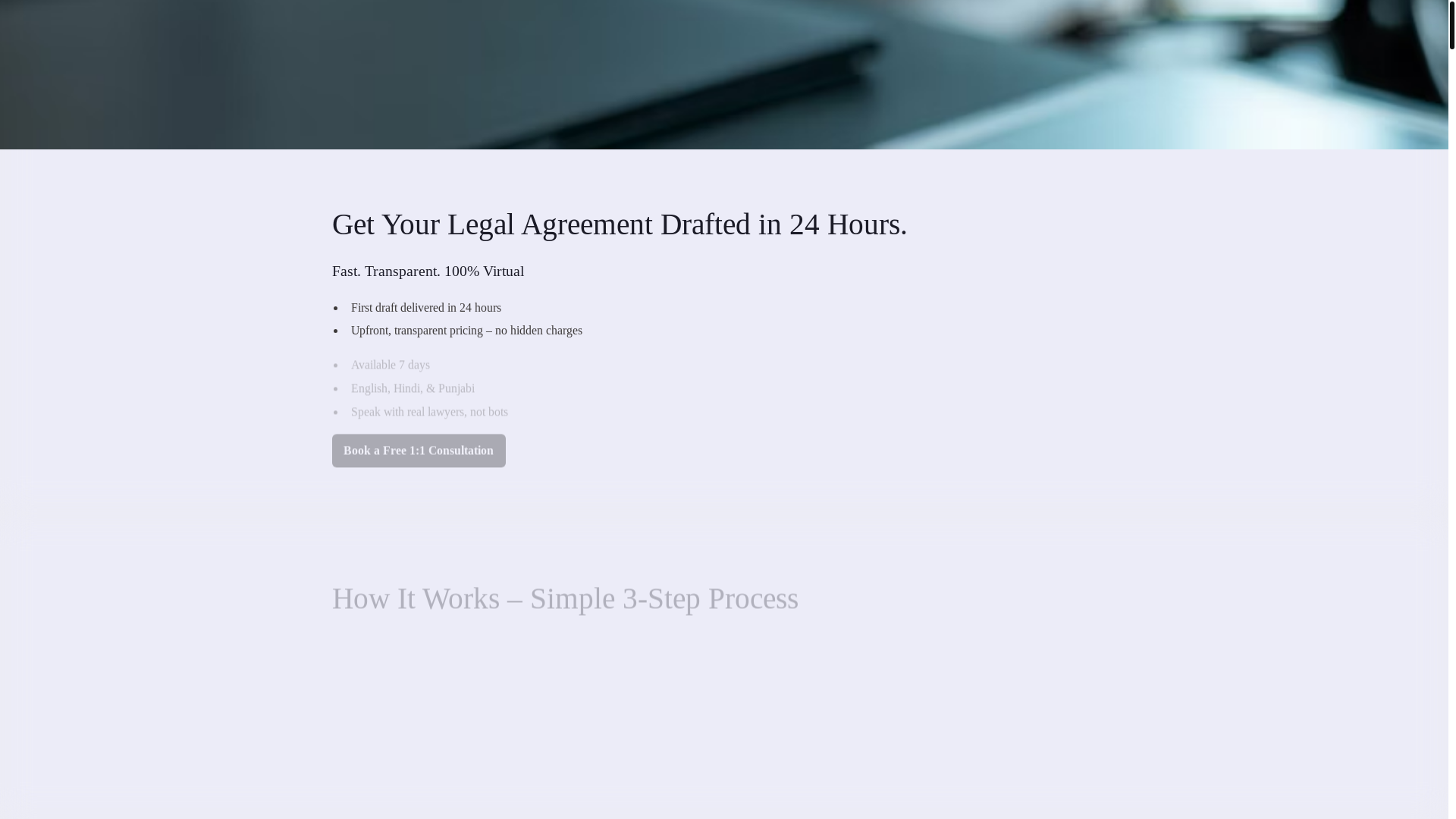 website screenshot of https://agreemind.in/