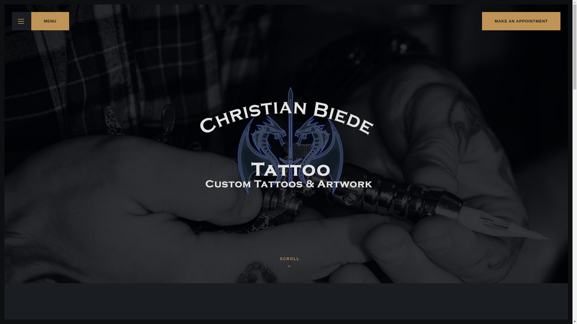 website screenshot of https://christianbiede.pages.dev/