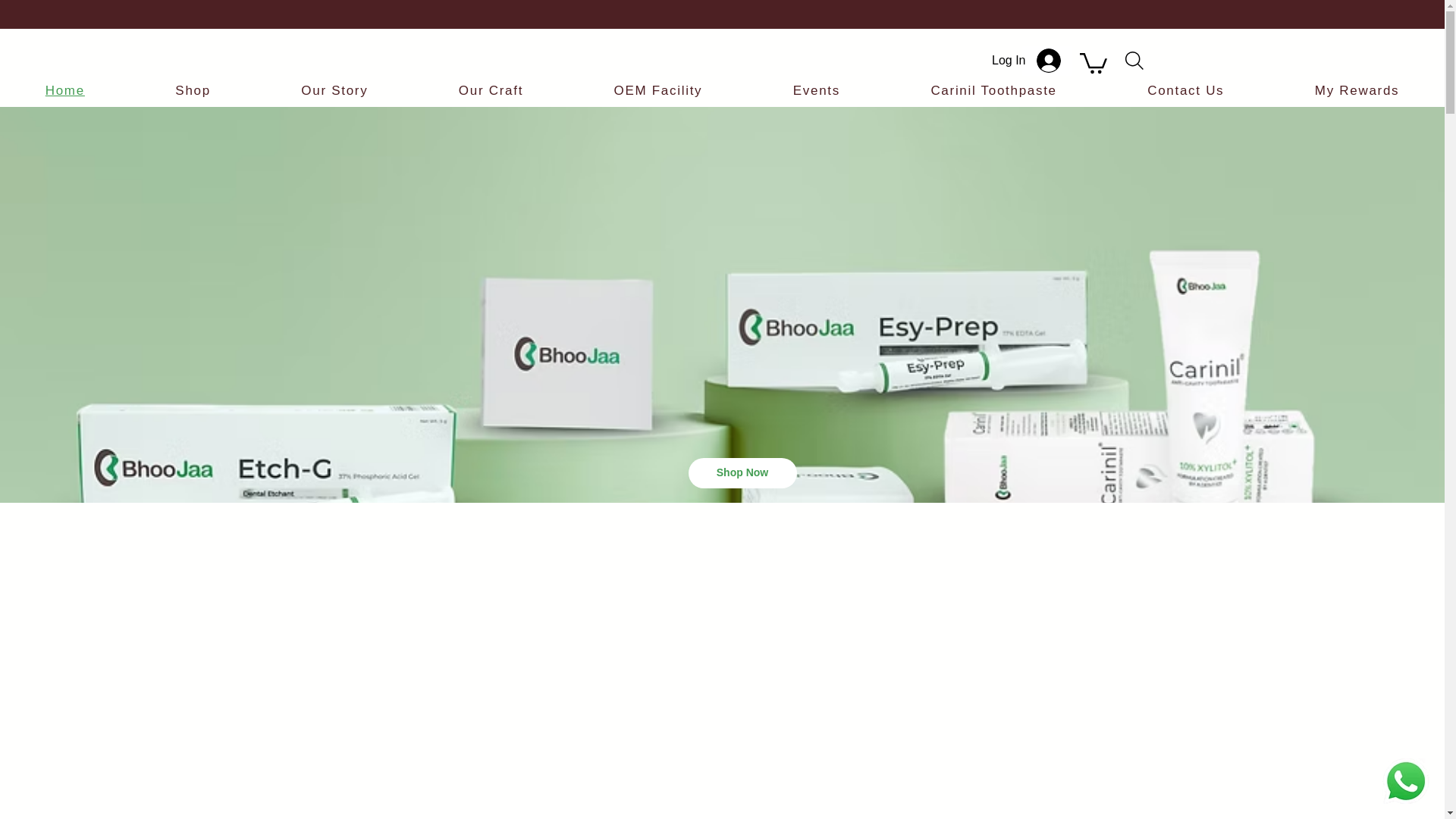 website screenshot of https://bhoojaa.in/