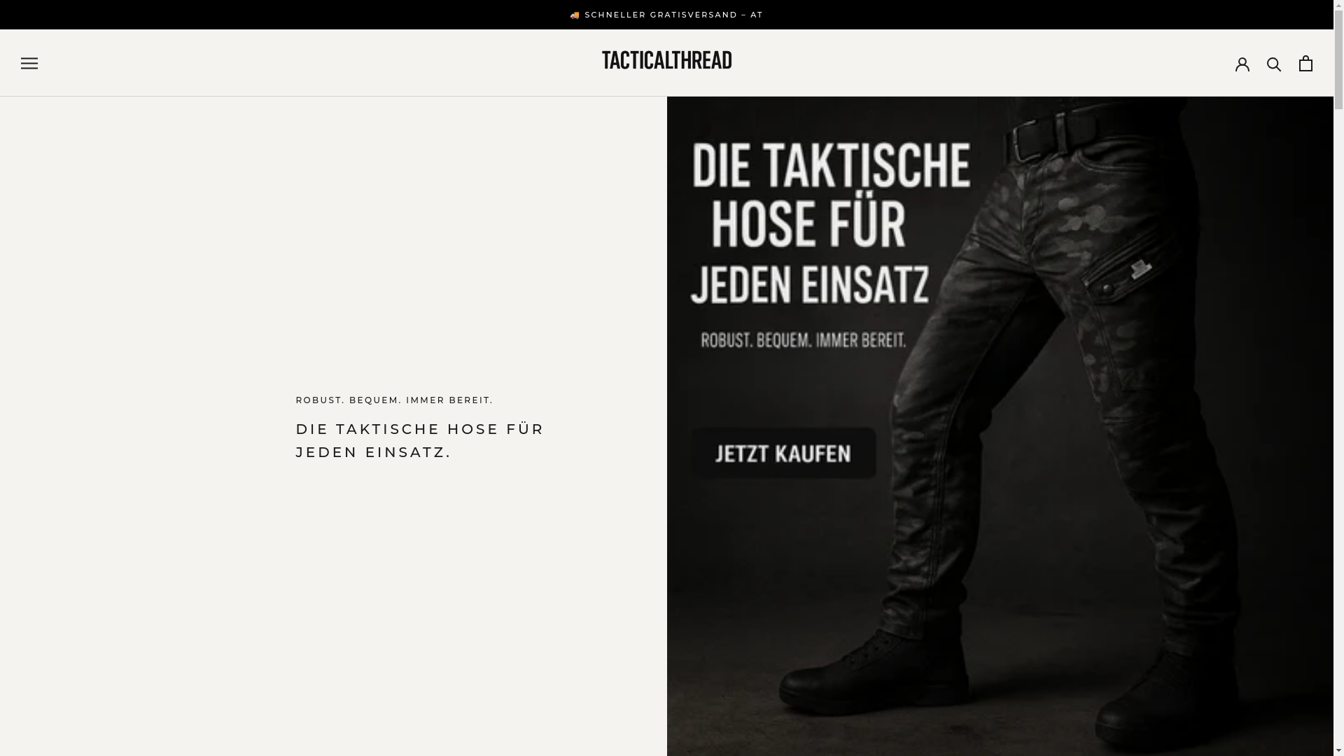 website screenshot of https://tacticalthread.at/