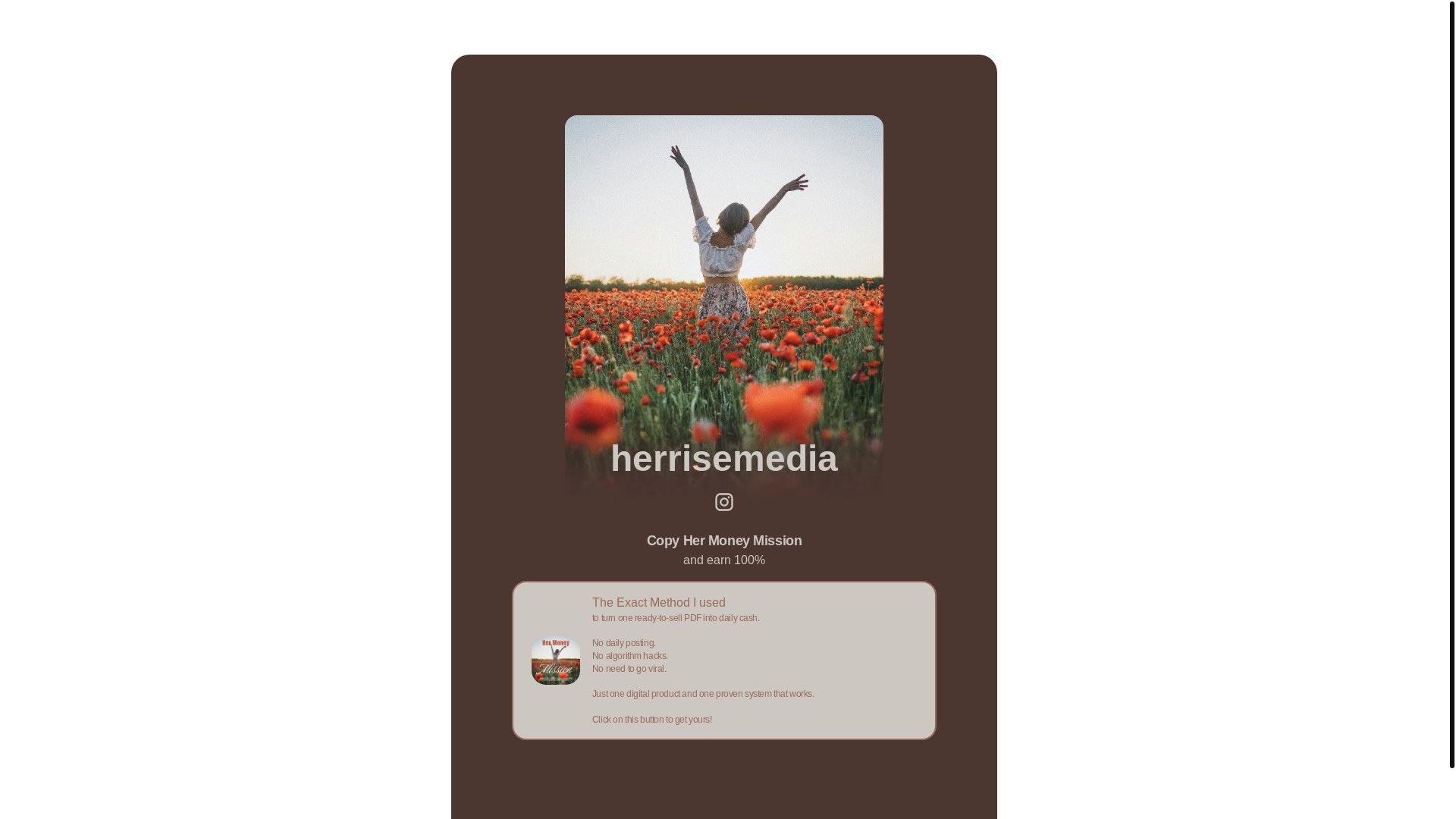 website screenshot of https://herrisemedia.com/