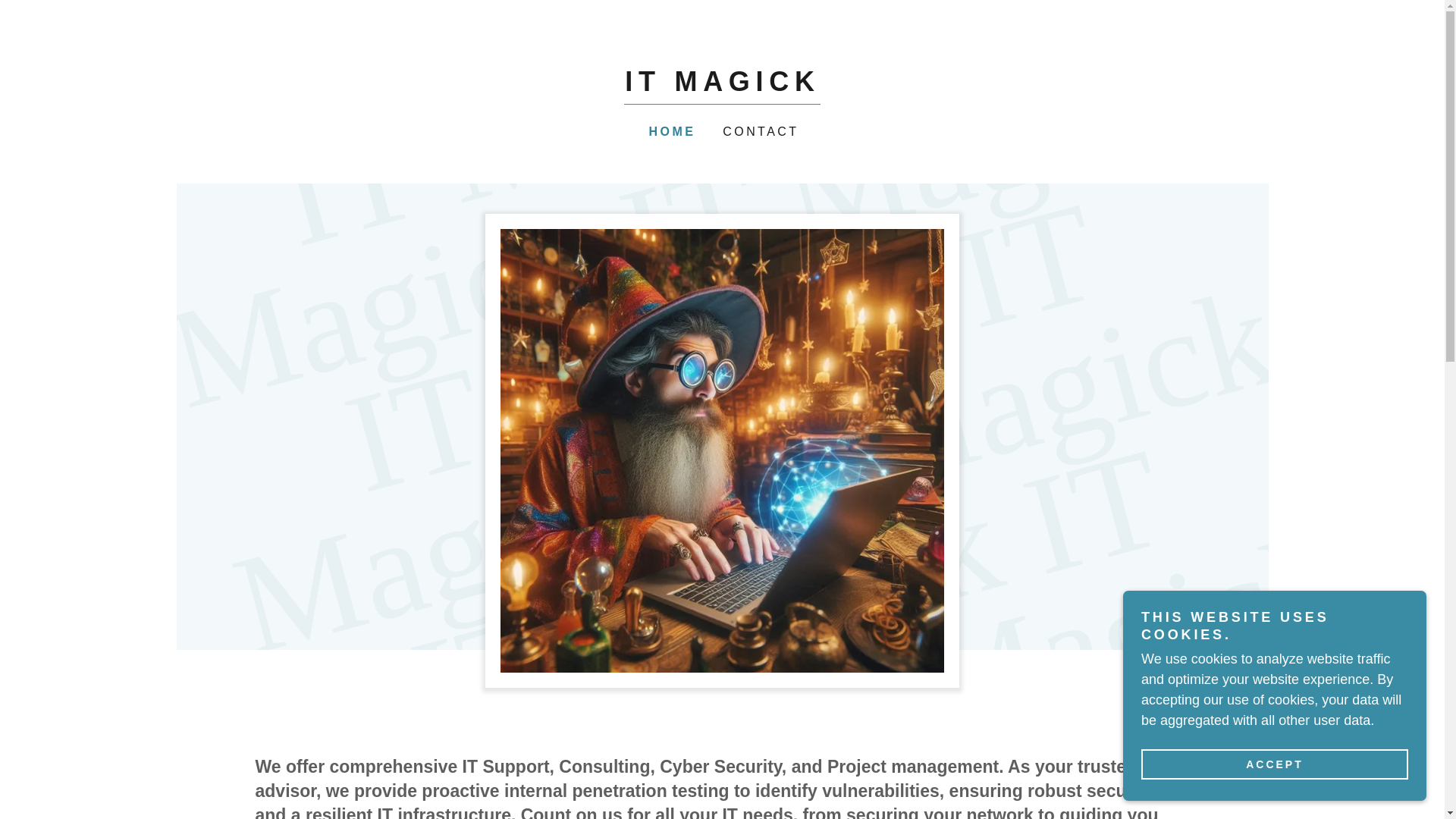 website screenshot of https://itmagick.net/