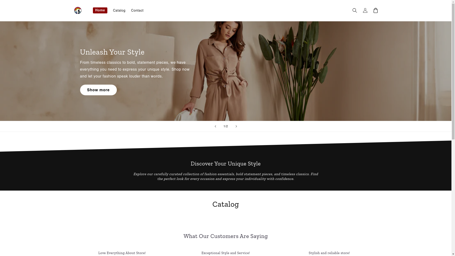 website screenshot of https://vonnyd.com/