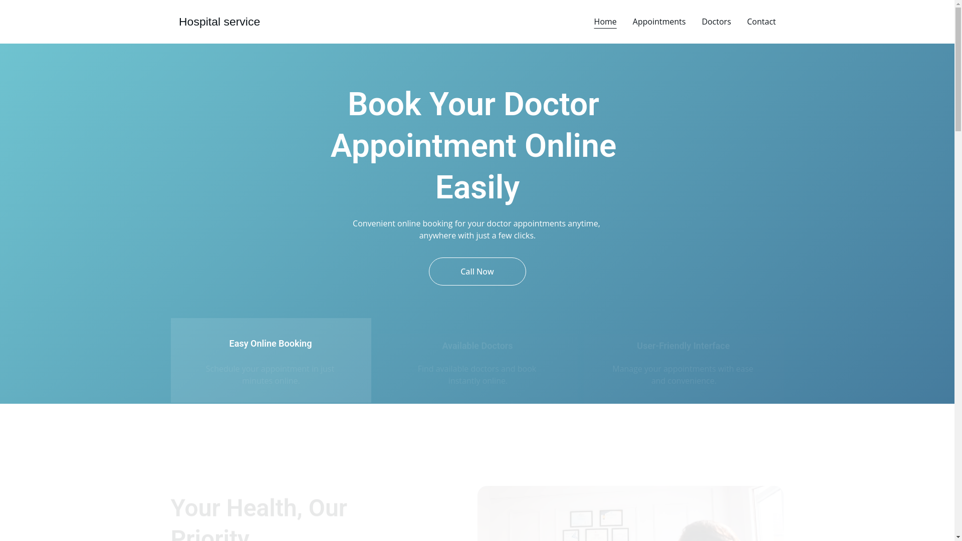 website screenshot of https://24hoursedoctorappointment.com/