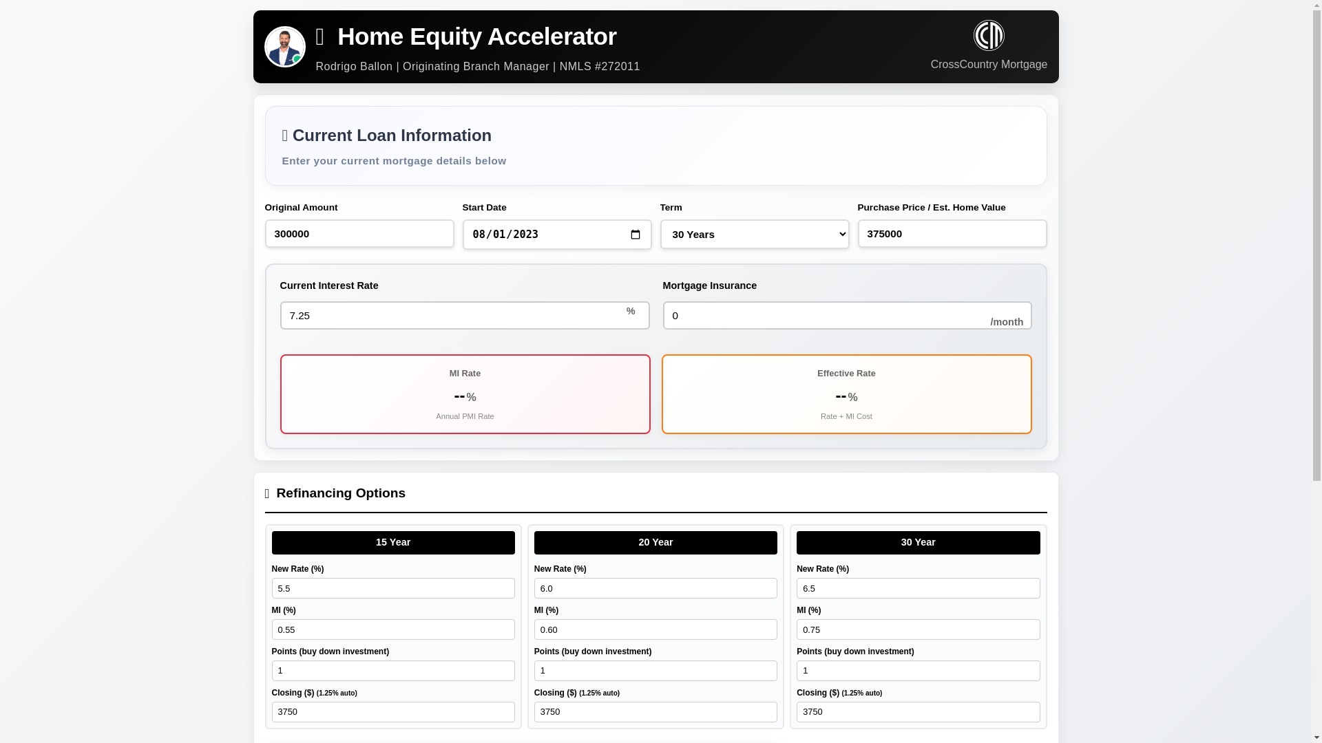 website screenshot of https://accelerator-calculator.pages.dev/