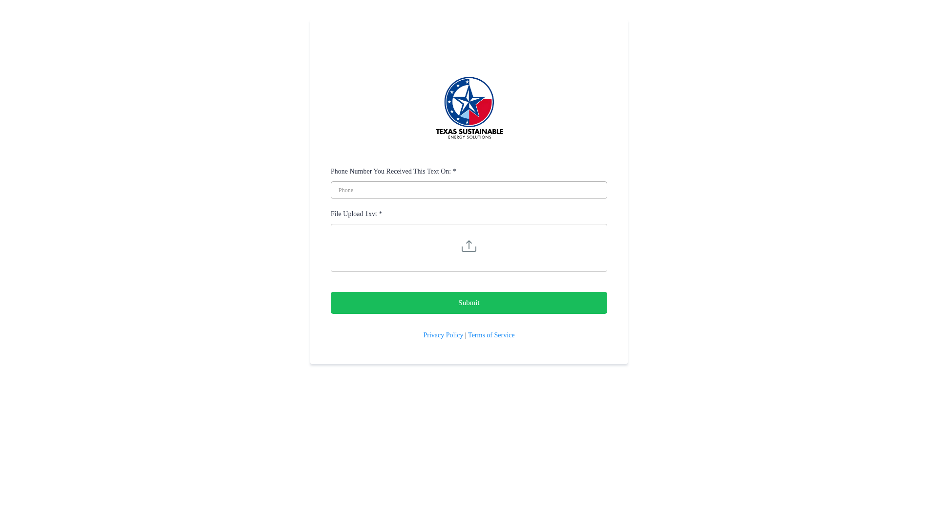 website screenshot of https://qualifytexasenergyassistance.org/