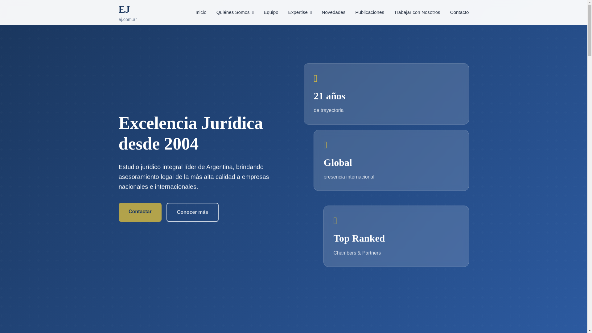 website screenshot of https://estudiojuridicoej.pages.dev/
