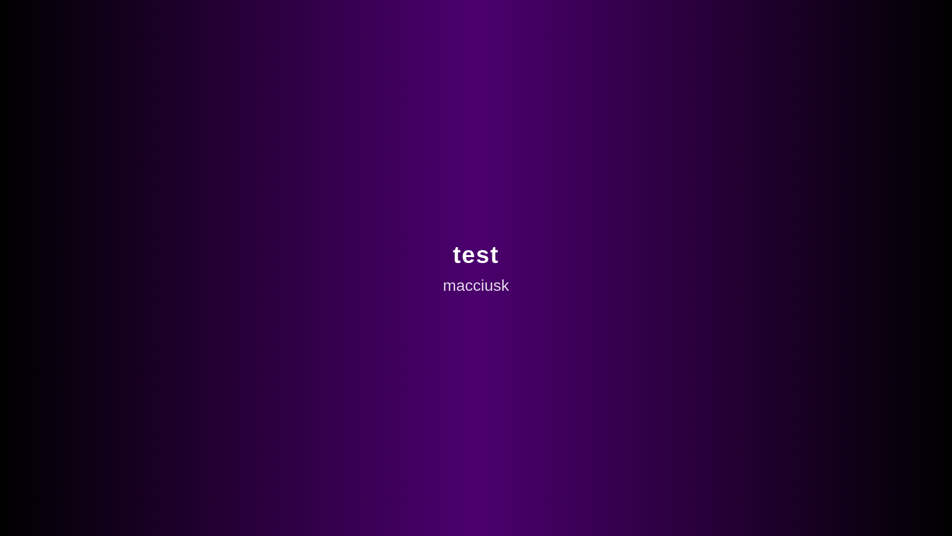 website screenshot of https://macciusk.me/