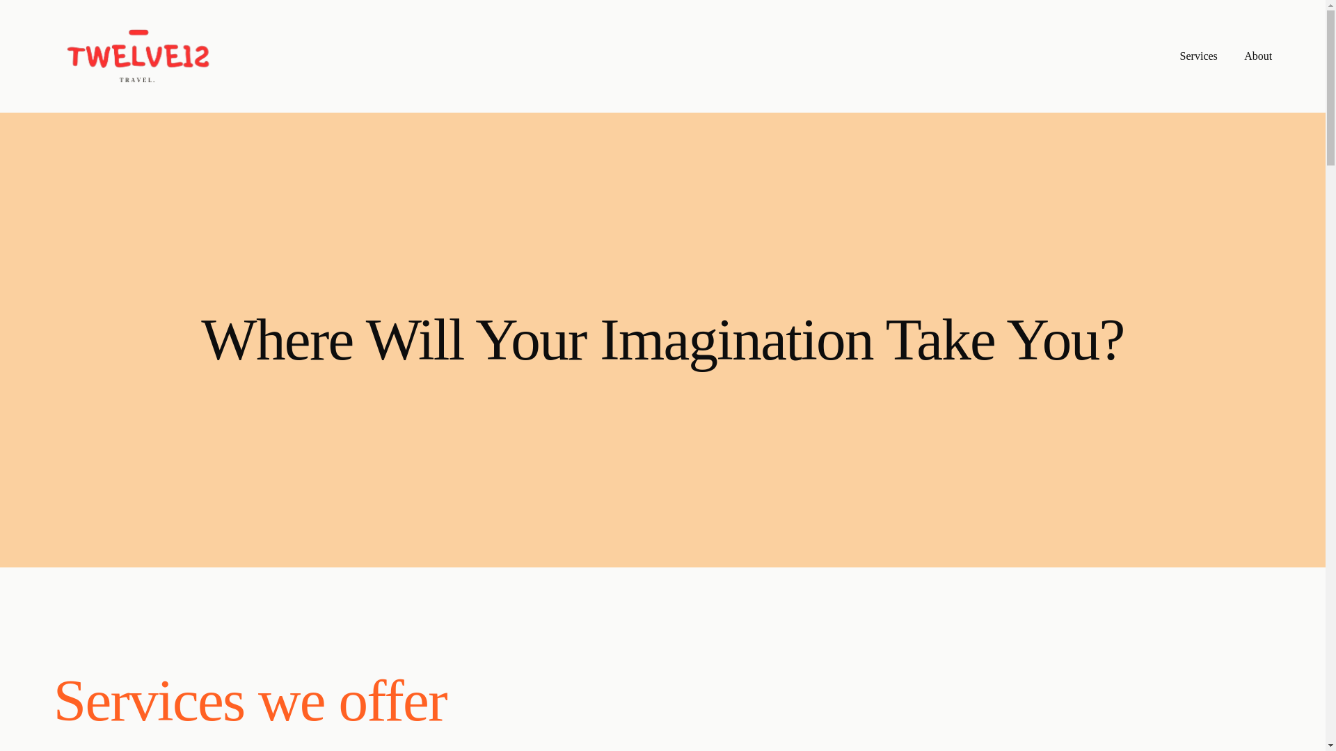 website screenshot of https://twelve12travel.com/