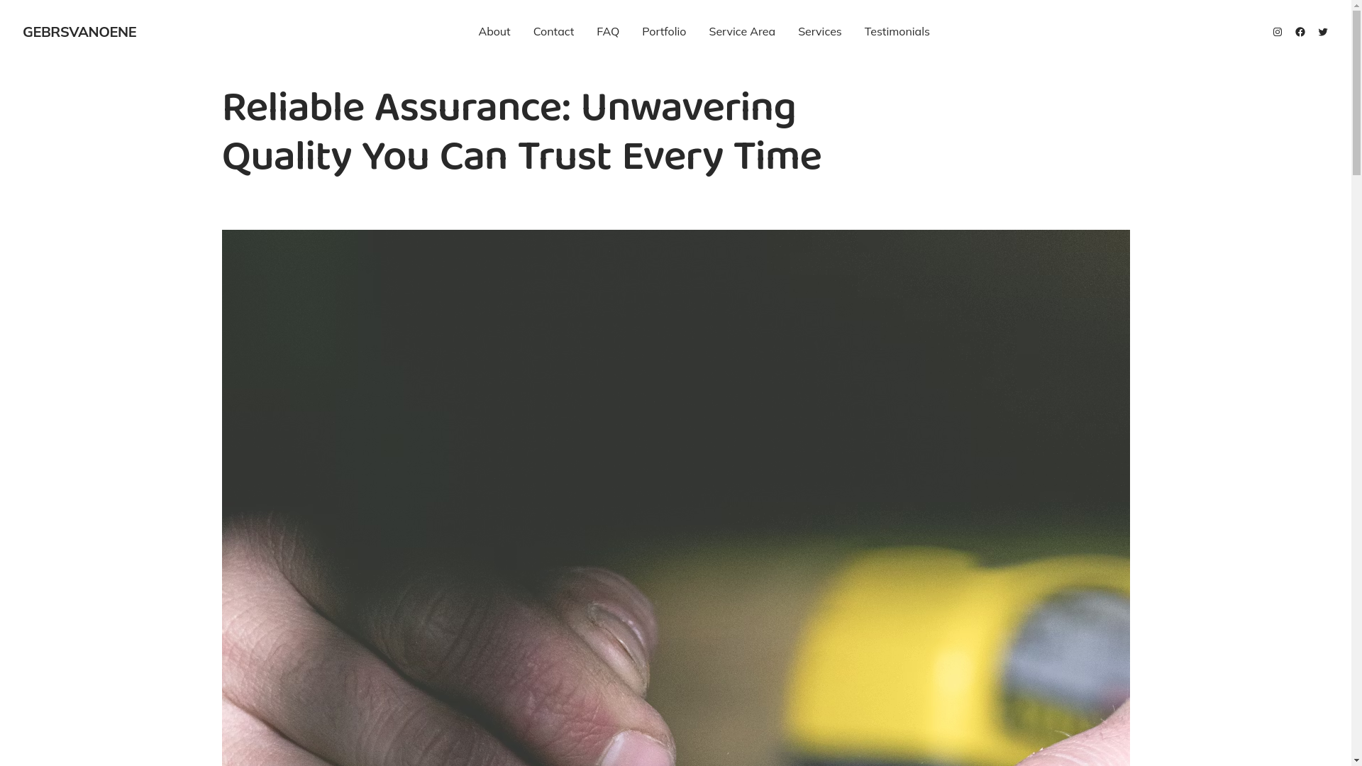 website screenshot of https://gebrsvanoene.nl/