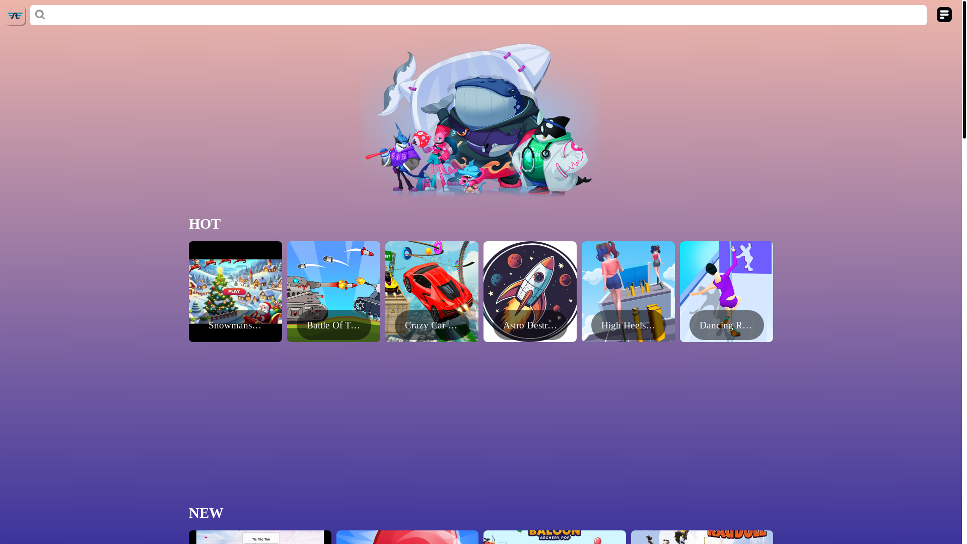website screenshot of https://gamehoney.pages.dev/