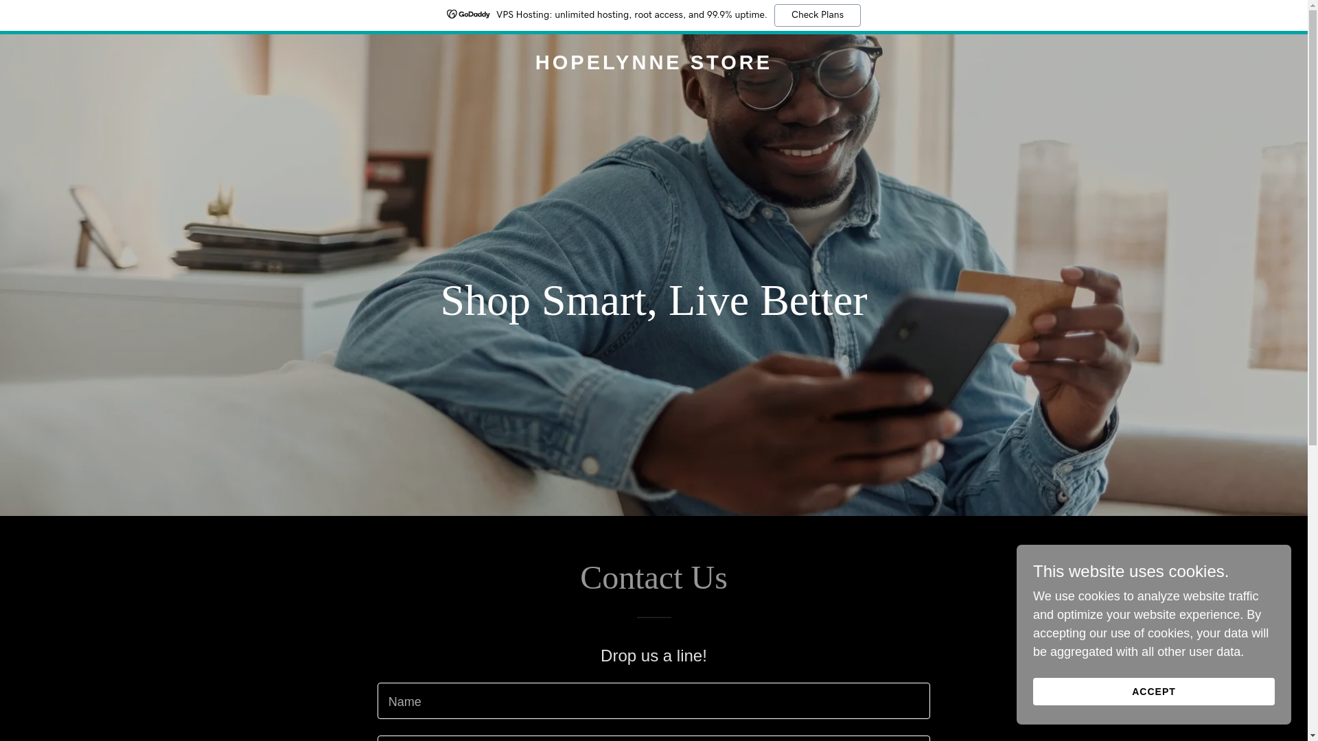 website screenshot of https://shopathopelynnestore.com/