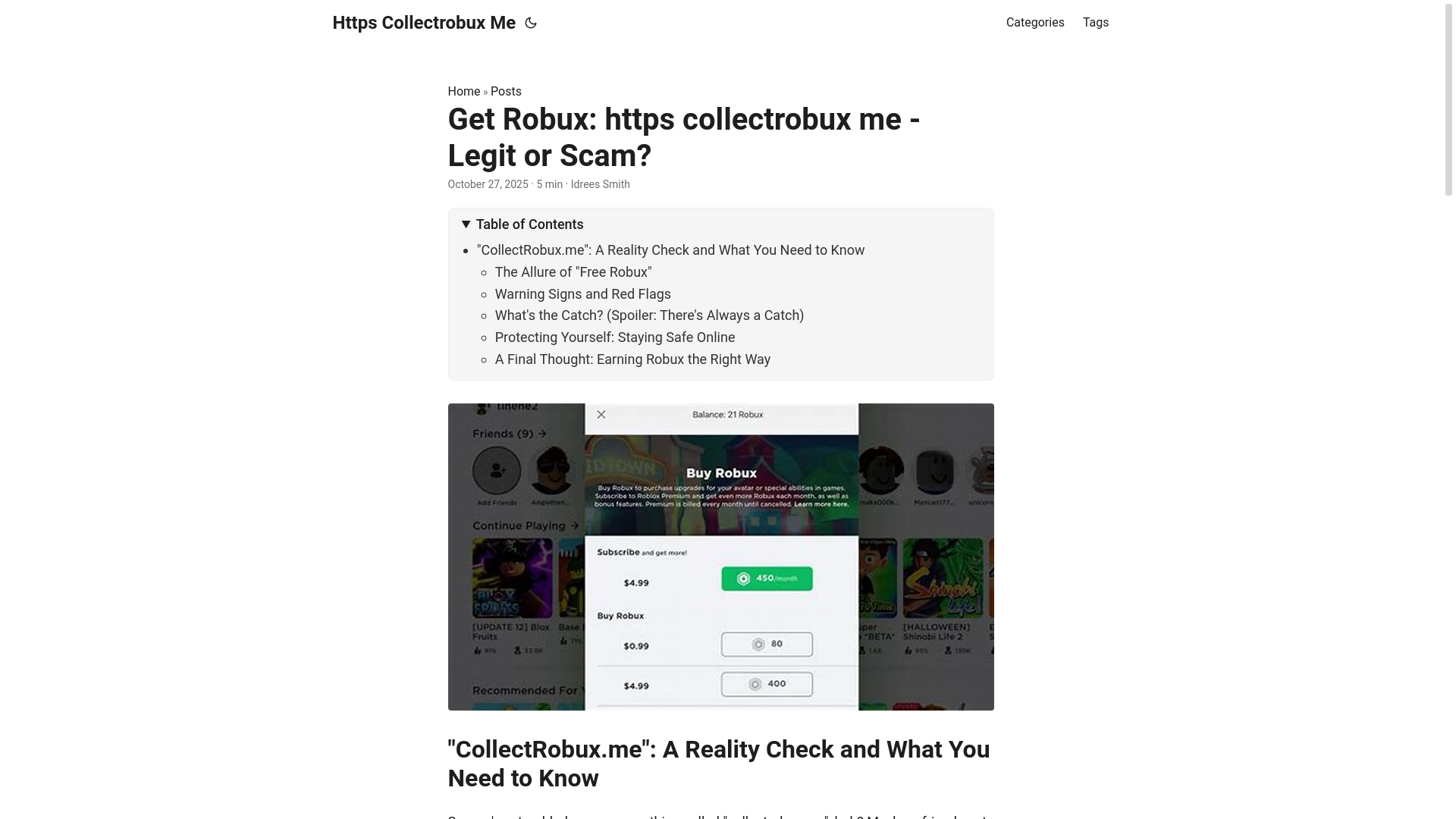 website screenshot of https://https-collectrobux-me.pages.dev/
