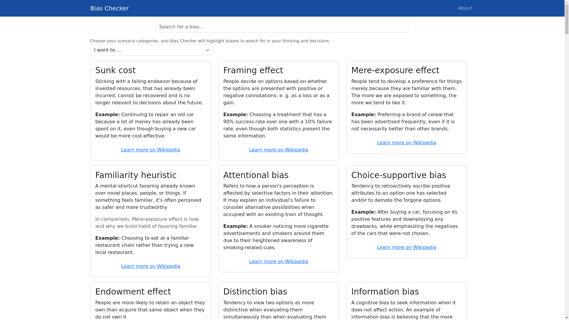 website screenshot of https://biaschecker.pages.dev/