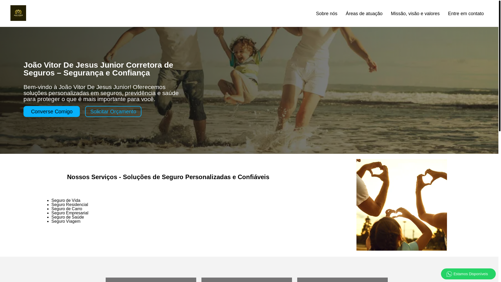 website screenshot of https://lagrancorretora.com/