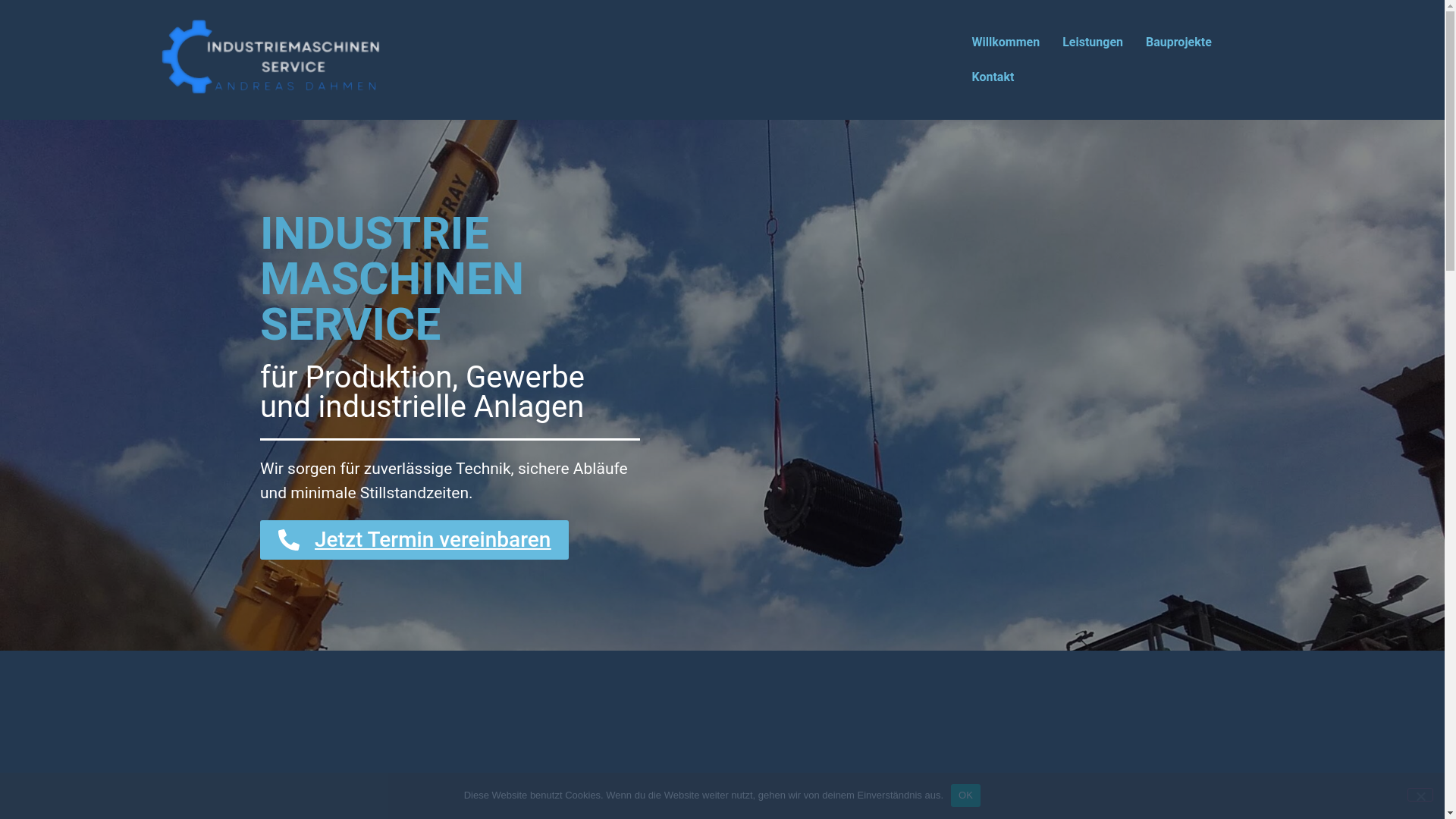 website screenshot of https://ims-dahmen.de/