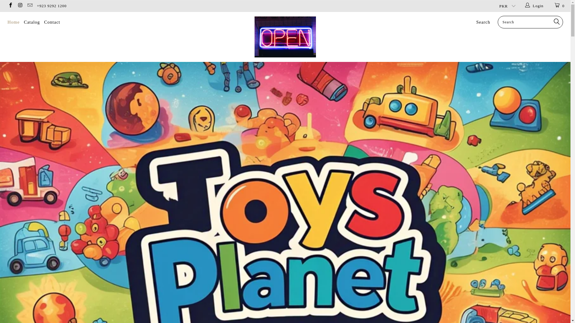 website screenshot of https://toysplanet.live/