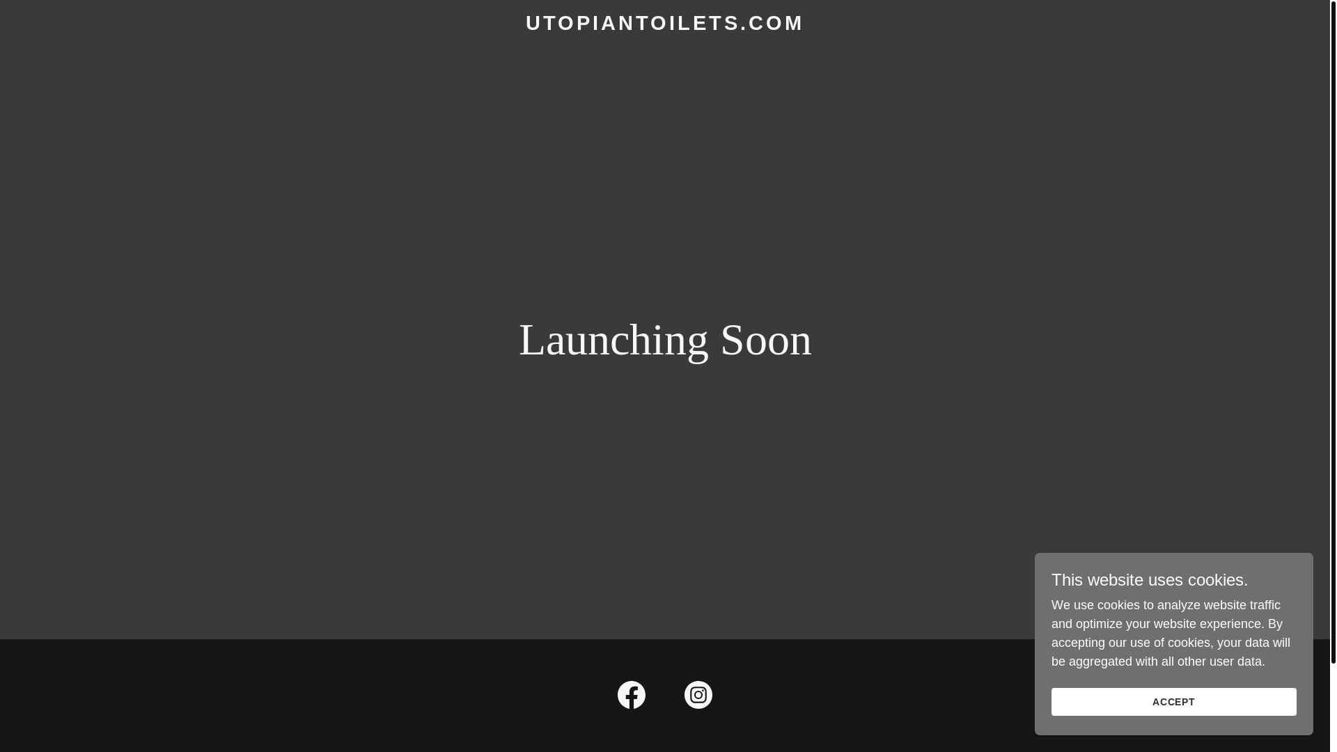 website screenshot of https://utopiantoilets.com/