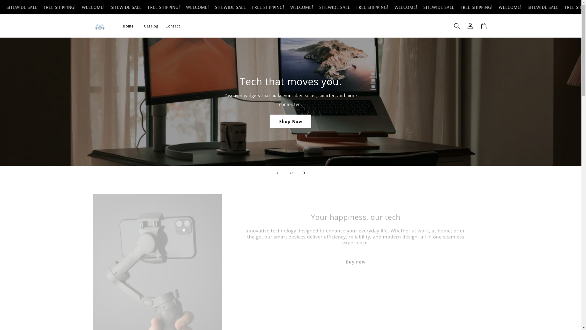 website screenshot of https://nexietechs.store/