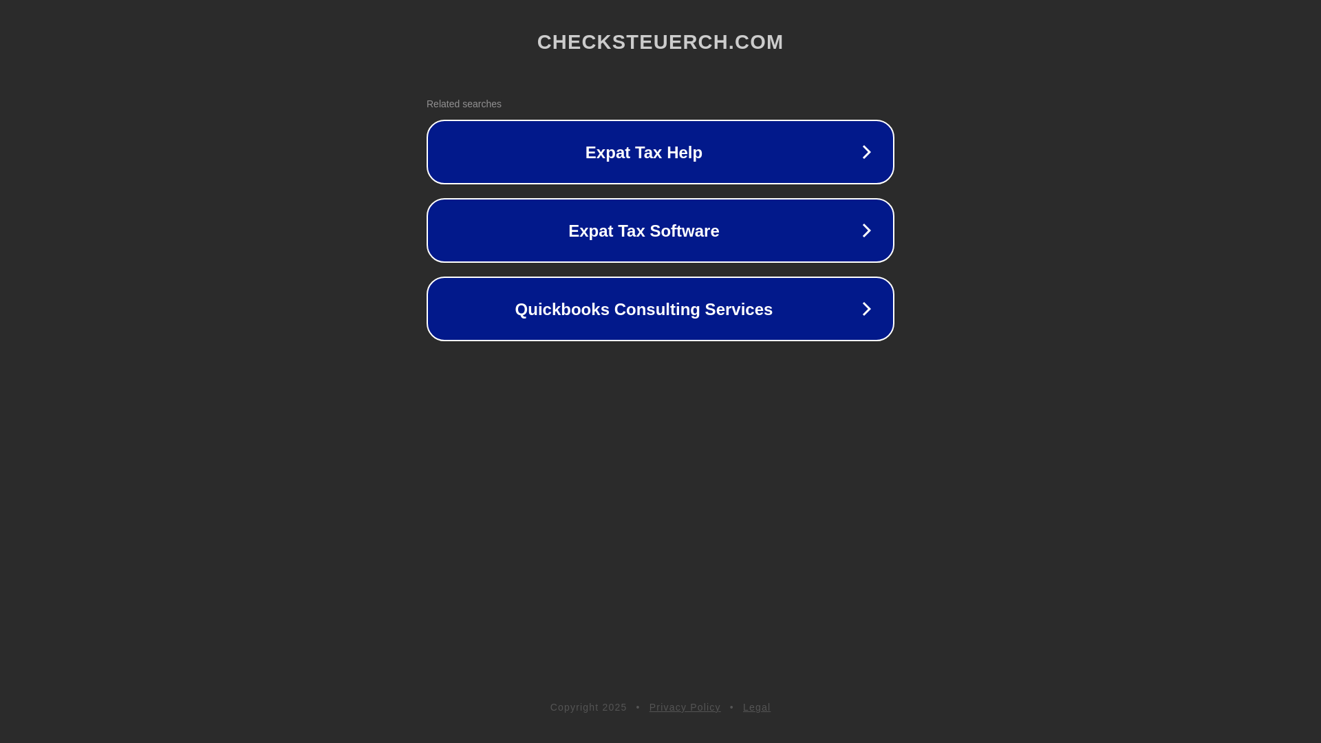 website screenshot of https://checksteuerch.com/