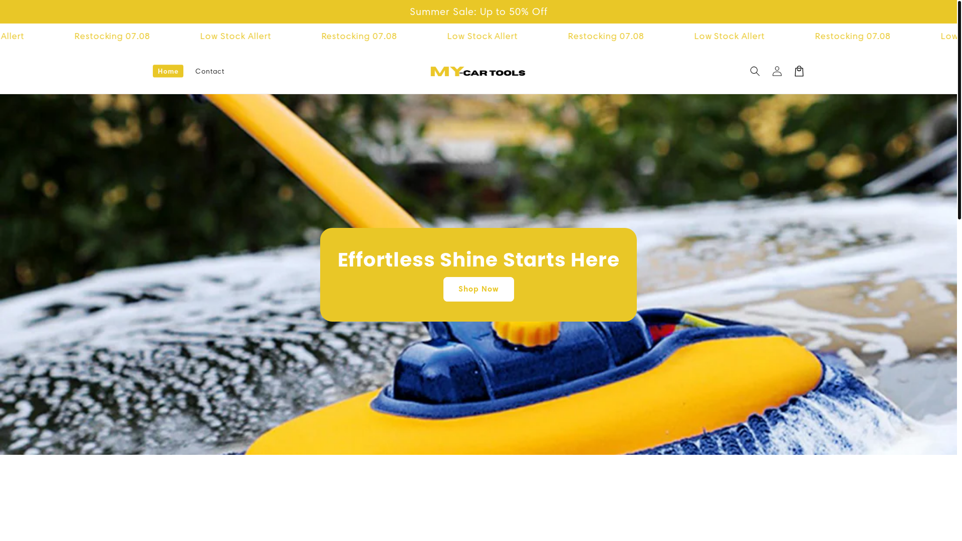 website screenshot of https://my-cartools.com/