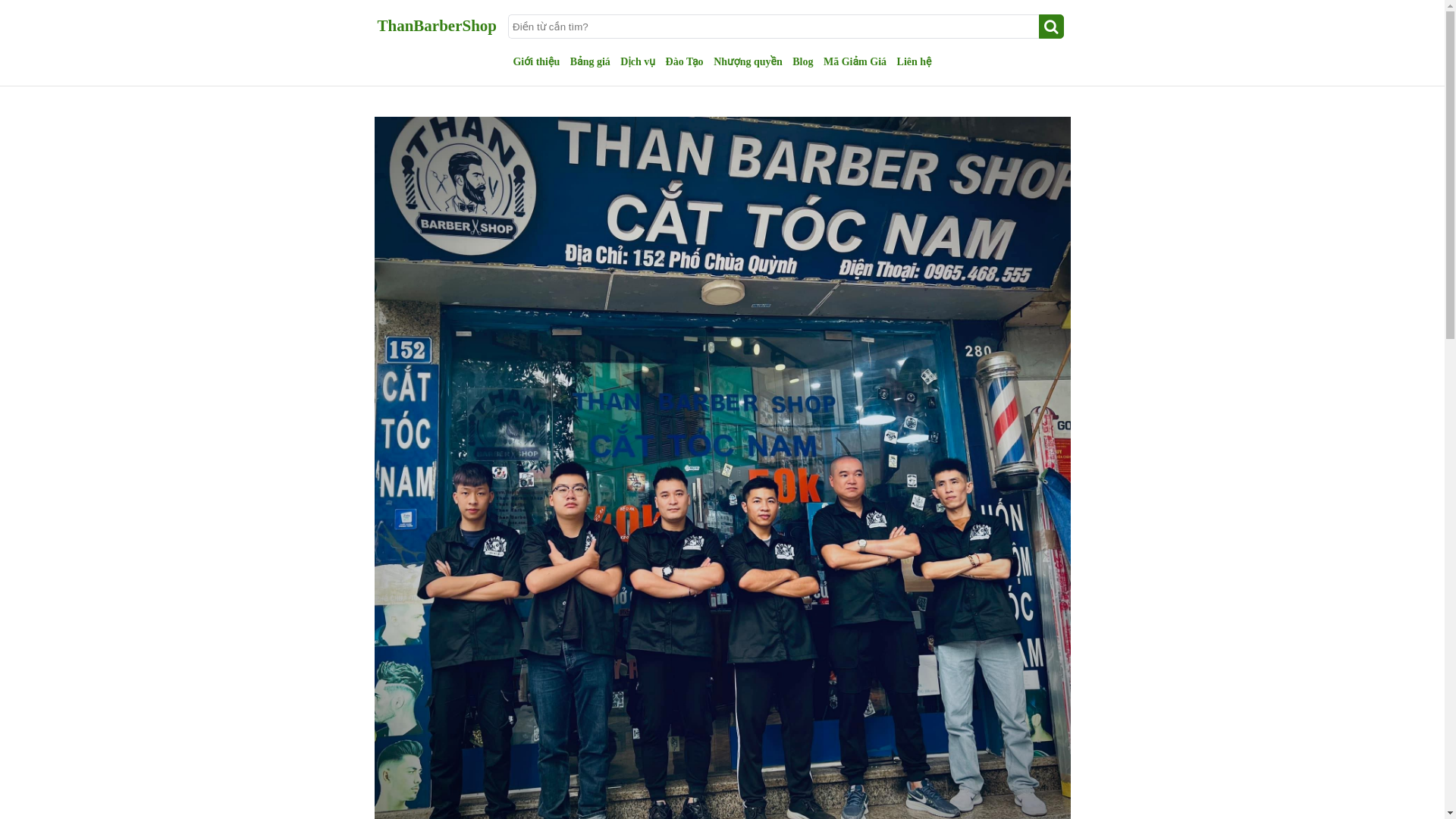 website screenshot of https://thanbarbershopnet.pages.dev/