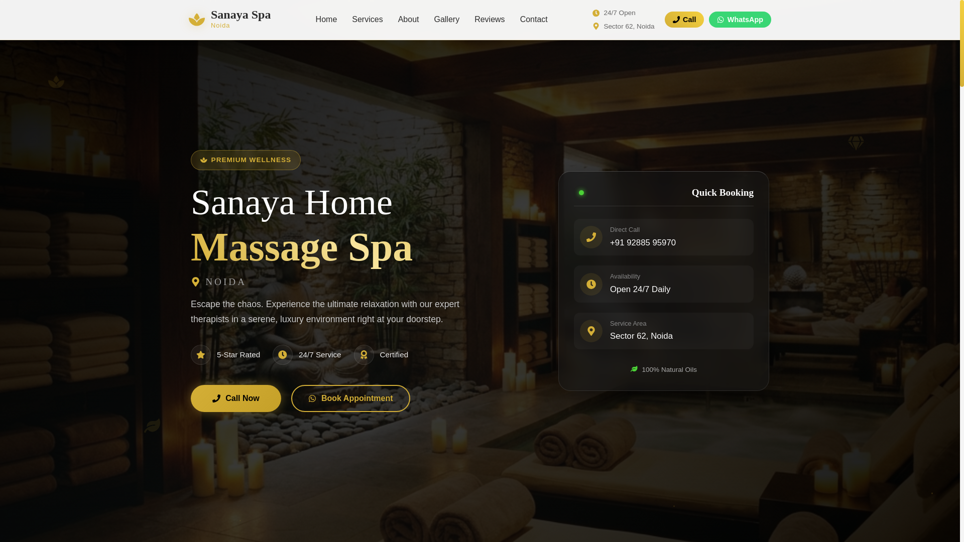 website screenshot of https://sanayahomemassagespa.space/