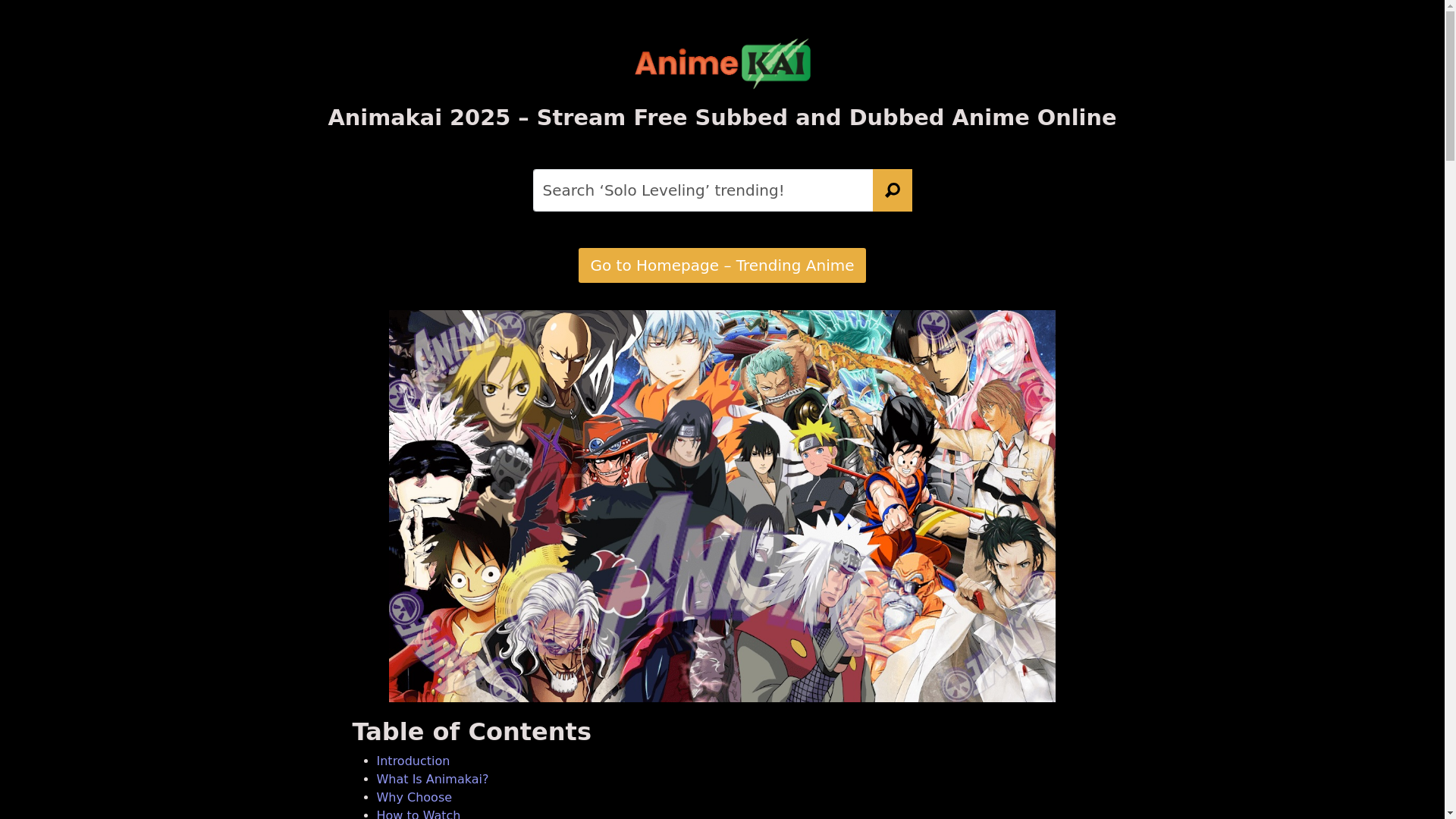 website screenshot of https://animakai-xyz.pages.dev/