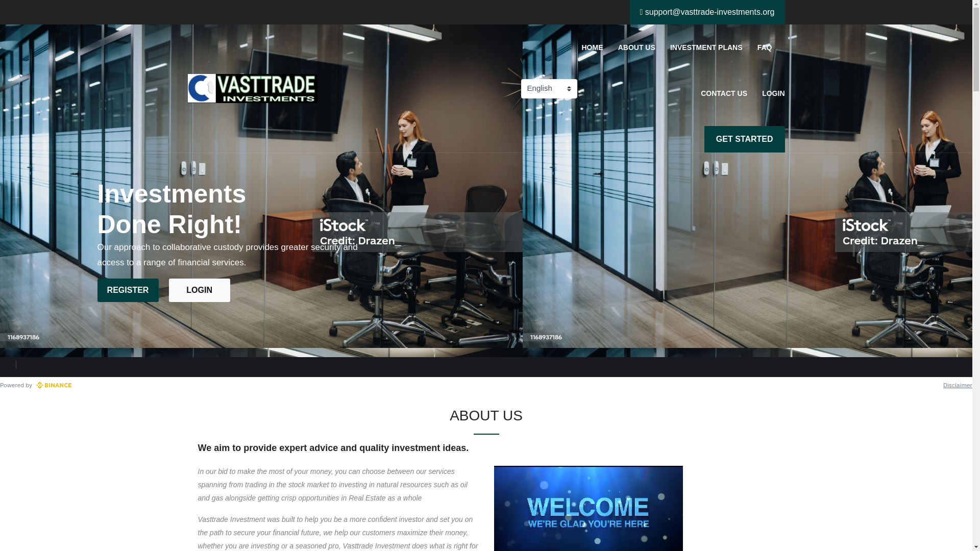 website screenshot of https://vasttrade-investment.org/
