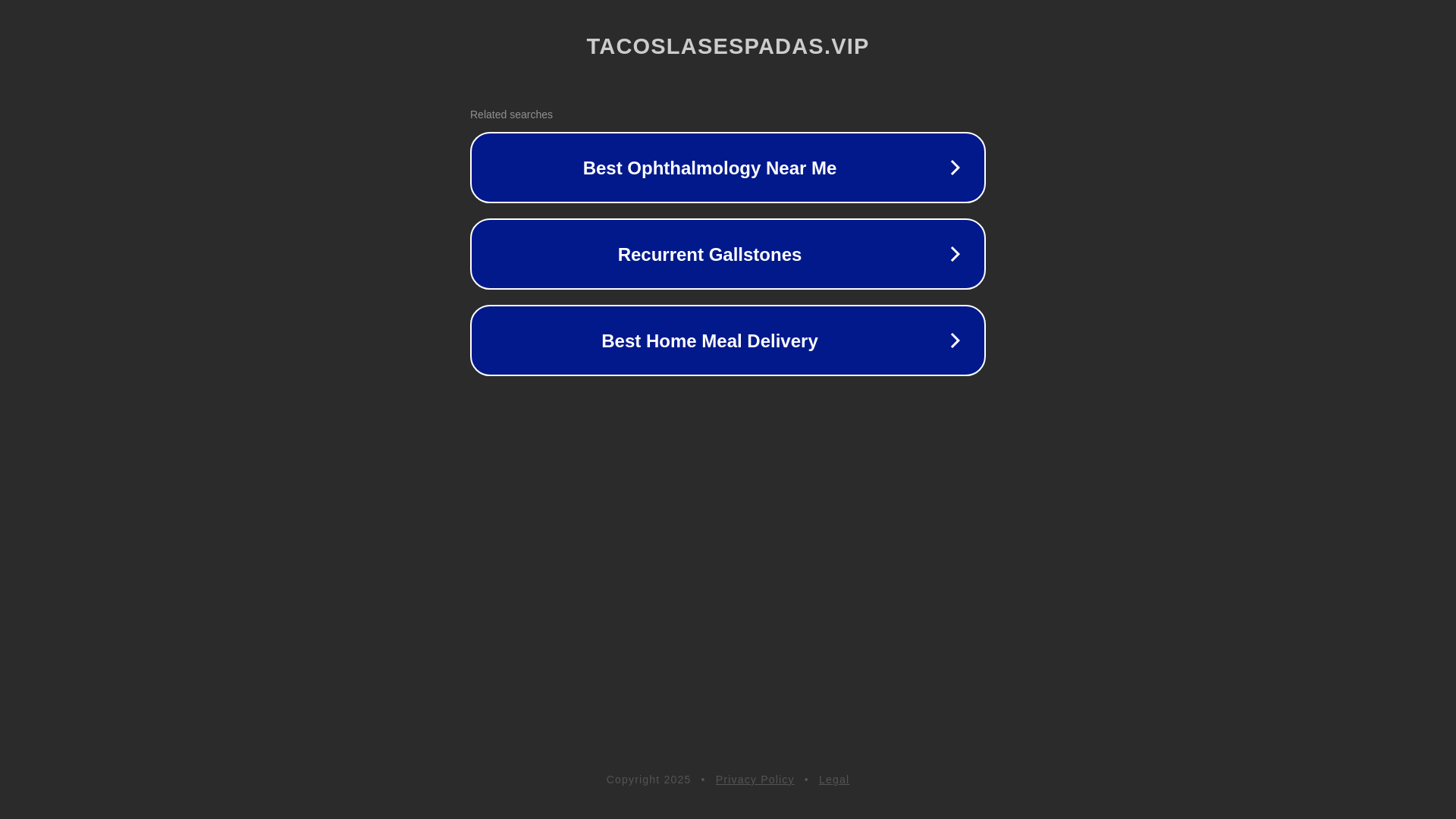 website screenshot of https://tacoslasespadas.vip/