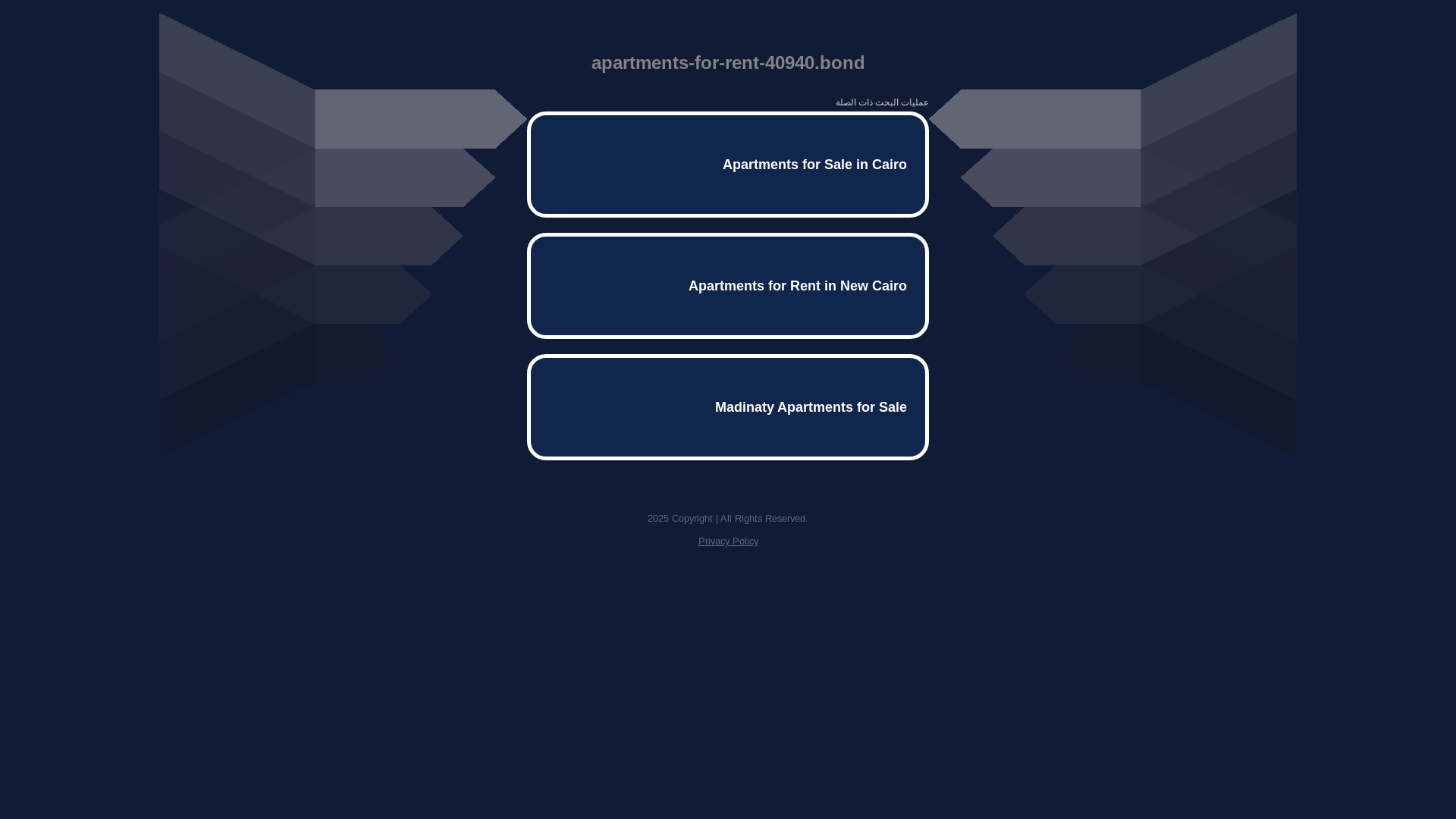 website screenshot of https://apartments-for-rent-40940.bond/