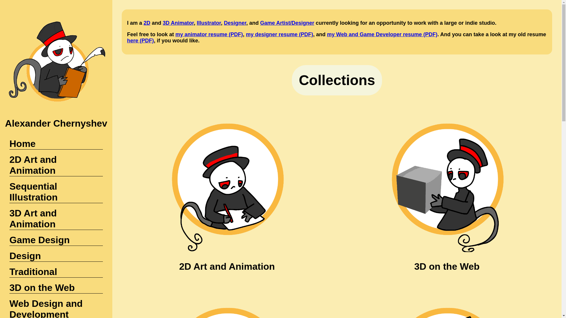 website screenshot of https://alexchernyshev-com.pages.dev/
